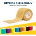 24 Rolls Self Adhesive Bandage Wrap 2'' x 5 Yards - Elastic Cohesive Bandage for Sports Injury Breathable & Flexible for People & Pets - Beige - Buy Online on GoSupps.com