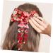 Amosfun Japanese Style Hairpin Hairbands for Womens Hair Flower Hair Clip Kanzashi Hair Barrettes Hair Pin Girls Barrettes for Hair Japanese-style Headdress Clothing Alloy Miss Kimono 16x12cm Red - Buy Online on GoSupps.com