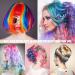 Washable Hair Chalk Comb - 10 Colors Professional Hair Color Dyeing Tool for Party Cosplay - Perfect DIY Gift for Girls Ages 5-11 - Buy Online on GoSupps.com