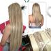 Moresoo Microring Extensions - Real Human Hair 60cm #9A/60 Light Brown & Platinum Blonde - Thick 50g Remy Hair for Ultimate Volume - Buy Online on GoSupps.com
