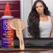 Salon Pro 30 Second Bonding Glue - Strong Hold Wig & Eyelash Adhesive | 4 Oz Pack of 3 with Wooden Comb - Buy Online on GoSupps.com