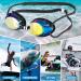 Portzon Dynamics Anti-Fog Clear Swimming Goggles for Adults - Black - Buy Online on GoSupps.com