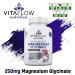 VitaFlow Nutrition Magnesium Glycinate Supplement - 60 Capsules 250mg - 30 Day Supply - High Absorption for Muscle, Heart, Bone & Nerve Support - Men & Women - Buy Online on GoSupps.com