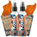Koala Anti Fog Spray for Glasses | USA Made | 4 Ounces + 2 Microfiber Buffing Cloths | Carefully Engineered Anti-Fog Kit | Safe for all Lenses 2 Fl Oz (Pack of 2)