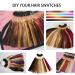 30 Pcs 100% Remy Human Hair Color Rings Swatches - Light Blonde (8 Inch) for Salon Testing - Hair Swatches for Color Testing - Buy Online on GoSupps.com