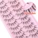 Manga Lashes Korean Natural Anime Eyelashes Wispy 3D Curl 15MM Clear Band - 10 Pairs by Mavphnee - Natural Wispy - Buy Online on GoSupps.com
