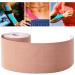 Gstream 3 Pack Tan Kinesiology Tape | Water Resistant Adhesive Sport Tape for Muscle Support | Pain Relief | Latex Free Cotton Elastic Tape for Joints | 3in x 5.5yd - Buy Online on GoSupps.com