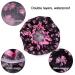 Women's Waterproof Shower Cap 4 Pack - Large Elastic Bath Cap for Long Hair - Buy Online on GoSupps.com