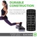 Gaiam Essentials Exercise Step Platform Aerobic Stepper Bench  Fitness Equipment Workout Deck with Adjustable Riser Height & Non Slip Textured Surface  Black - Buy Online on GoSupps.com