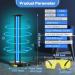 Qualirey 100W UV Light Disinfection Device - EPA Compliant UVC Sanitizer with Ozone Remote Control & Goggles for Home Germ Mold & Dust Mite Removal - Buy Online on GoSupps.com