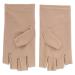 Professional UV Protective Gloves for Nail Art - Anti-UV Fiber Cotton Manicure Tool - Beige - Shop Internationally! - Buy Online on GoSupps.com