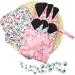 Asenappy 10 PCs Reusable Cloth Menstrual Pads | Washable Panty Liners - Multicolor A - Buy Online on GoSupps.com