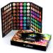 120 Colors Long Lasting Waterproof Highly Pigments Shiny Shimmers Glitter Eyeshadow Palette All in One Makeup Kits for Women Girls Holiday Make-up Gift Sets Xmas Essential Makeup Palette