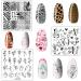 LiBiuty Nail Art Stamping Kit - 12 Stamp Stencil Plates with Various Designs and Accessories - Buy Online on GoSupps.com