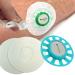 Dexcom G7 GripShield Flexible and Reusable CGM Armor-Protection from Accidental Bumps (Aqua)