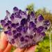 Natural Amethyst Cluster Ore Demagnetization Stone Purification Decoration Can be Used for (Size : 350-400g) ningxiao