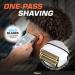 Fagaci 5-Speed Double Foil Shaver for Men | Professional Electric Razor for Irritation-Free Close Shaving | Ideal Neck Barber Shaver - Silver - Buy Online on GoSupps.com