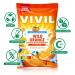  Vivil Wild Orange Candies with Vitamin C - Sugar-Free Vegan 15 Bags (120g Each) - Refreshing Orange Flavor for International Shipping  - Buy Online on GoSupps.com