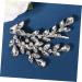 Beaupretty Hair Styling Accessories rhinestone hair clip bobby leaf hairpin sparkly hairgrip hairpin rhinestone hair barrette rhinestone bobby bride tool diamond zinc Diamonds Hair Clip - Buy Online on GoSupps.com