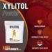 BulkSupplements.com Xylitol Crystals 100g - Keto Sugar Substitute & Sweetener - Birch Xylitol Granules - Buy Online on GoSupps.com