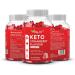 2 Pack Premium Keto Gummies Weight Loss Support Supplement - 120 Gummies Strawberry Flavour - Low Calorie Snacks - No Added Sugars - Appetite Control & Energy Boost - Vegan and Gluten Free - Buy Online on GoSupps.com