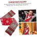 SHERCHPRY Christmas Scarf for Kids - Yarn Winter Gift 124x19CM - Festive Tree Design - Buy Online on GoSupps.com