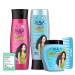 SKALA Type 3ABC 2-in-1 Frizz Control Treatment + Mais Cachos Shampoo & Conditioner 325ml Kit - Complete Curly Hair Care Set With Home Care Protein + Free Comb (Comb Color May Vary).