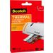 Scotch Thermal Laminating Pouches  5 Mil Thick for Extra Protection  4.3 Inches x 6.3 Inches  100 Pouches (TP5900-100) - Buy Online on GoSupps.com
