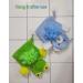 Kids Bath Gloves 2 Pack - Exfoliating Body Scrubber & Mesh Loofa Sponge Set for Shower and Bath - Cute Design, Easy to Use - Buy Online on GoSupps.com