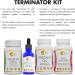 Coco March TERMINATOR KIT - 28-Day Powerful Gut Cleanse for Invaders | Includes Terminator Liquid Gall Bladder Odorless Garlic & Oregano Oil | Boost Your Gut Health Worldwide - Buy Online on GoSupps.com