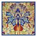 Orenco Originals Blue Thistle by William Morris Counted Cross Stitch Pattern