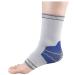 OTC Elastic Ankle Support Sleeve Compression Brace for Ankle and Foot Pain White X-Large