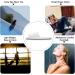 AhFulife Disposable White Slippers - 5 Pairs Unisex Terry Spa & Hotel Shoes for Women & Men (EU 36/38) - Buy Online on GoSupps.com
