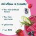 UpSpring MilkFlow Fenugreek & Blessed Thistle Drink - Berry Flavor, 16 Packets (10g Each) for Lactation Support - Buy Online on GoSupps.com