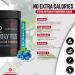 Buy Sugar-Free Hydration Electrolyte Powder - Blue Raspberry Vegan 30 Servings | Himalayan Sea Salt & Stevia Drink Mix - Buy Online on GoSupps.com
