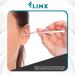 FLINX Metal Ear Wax Removal Tool Kit - Ear Cleaner with Pouch Ear Pick & Scoop for Effective Ear Wax Removal - Buy Online on GoSupps.com