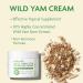 Wild Yam Cream for Hormone Balance | Barbara O'Neill's Recommended Solution for Menopause & Hormonal Wellness (3.38 fl. oz) - Shop Internationally - Buy Online on GoSupps.com