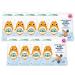 Little Bellies Baby Bellies Organic Blueberry Puffs 12 GR x 9 bags