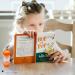 Teacherfav 5-Minute Hourglass for Children | 12.7 cm Acrylic Orange Timer | Ideal for Classrooms & Home - Medium Single Pack - Buy Online on GoSupps.com