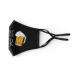 Primicity Funny Beer Face Mask + 5 Filters | Reusable & Adjustable | Washable Adult Fun Mask - UK Seller - Buy Online on GoSupps.com