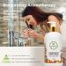 Luxury Vegan Aromatherapy Liquid Hand Soap | Moisturizing Aloe Vera & Honeysuckle Amber Scent | 16 Oz for Kitchen & Bathroom - Buy Online on GoSupps.com
