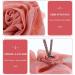 FOMIYES Exfoliating Loofahs Set - 2 Pack Mesh Wash Balls for Bath & Shower | White Flower Scrubber & Pink Loofah Brush | 16x16cm - Buy Online on GoSupps.com