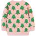 Girls Cotton Sweatshirt | Long Sleeve Pullover | Toddler Clothes | Age 1-12 Years | Christmas Trees - Buy Online on GoSupps.com