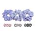 Buy A.Tony Scrunchies Set - 4 Color Chiffon Hair Ties for Girls & Women | High-Quality Ponytail Holders - Buy Online on GoSupps.com