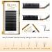 Volume Eyelash Extensions 0.12 C 17mm Premade Fans | Easy Fan Lashes | Self Fanning | 2D-20D | Optional Sizes | C/D Curl | 8-25mm Length | Mix 8-15 15-20 20-25 9-16 - Buy Online on GoSupps.com