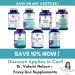 Nicotinamide 500 mg - Flush-Free Vitamin B3 for Energy & Skin Health | 120 Veggie Caps by Foxxy Doc - Best Value - Buy Online on GoSupps.com