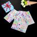 Outus 405 Pcs Gem Stickers | Rhinestone Self-Adhesive Craft Jewels | Multicolor Bling Crystal Gems | 5 Sheets - Buy Online on GoSupps.com