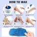 Waxing Kit for Coarse Hair Removal - Hard Wax Warmer Kit with 4 Bags of Beads - Ideal for Full Body, Face, Brazilian, Bikini & Leg Waxing - Buy Online on GoSupps.com