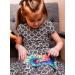 Fidget Marble Maze Mat by Lakikid | Sensory Fidget Toys for Anxiety Stress Relief & Focus | 9"x6" Perfect for All Ages - Buy Online on GoSupps.com