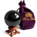 Mina Heal Black Obsidian Crystal Balls - Feng Shui Meditation Healing & Home Decor | 50mm Magical Sphere - Buy Online on GoSupps.com